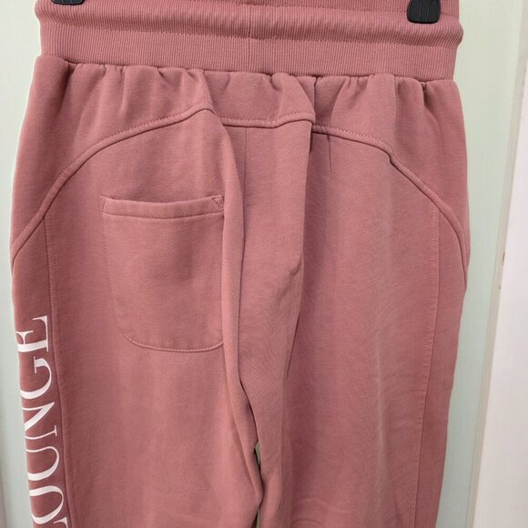 Lounge Women’s 3-Piece Set – Pink Bralette, Cropped Crewneck Sweatshirt & Sweatp - Picture 15 of 15